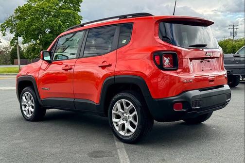 Omaha Orange 2018 Jeep Renegade Latitude