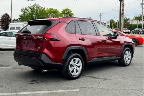 Maroon 2019 Toyota RAV4 LE