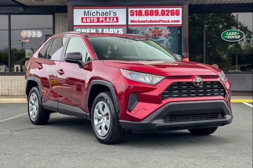 Maroon 2019 Toyota RAV4 LE