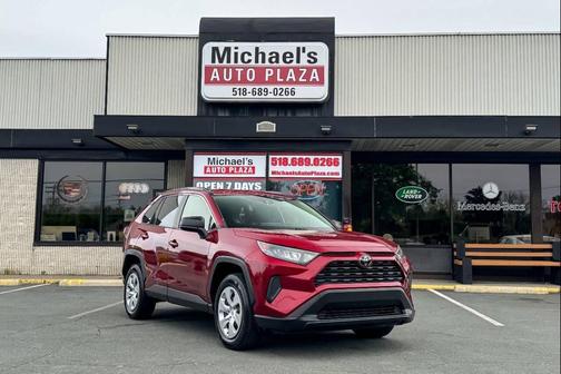 Maroon 2019 Toyota RAV4 LE