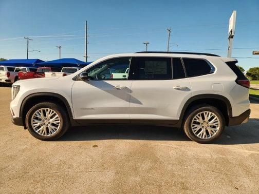 Glacier White Tricoat 2027 GMC Acadia FWD Elevation