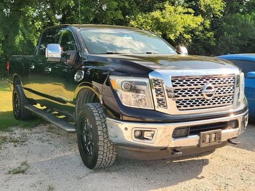 Magnetic Black 2016 Nissan Titan XD SL