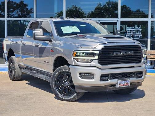 Billet Silver Metallic Clearcoat 2024 RAM 2500 Laramie Crew Cab 4x4 6'4' Box
