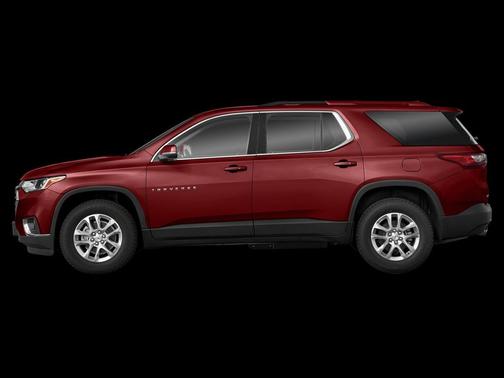 Satin Steel Metallic 2021 Chevrolet Traverse LT Cloth