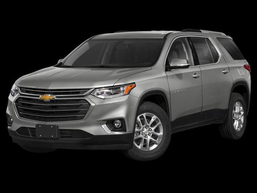Satin Steel Metallic 2021 Chevrolet Traverse LT Cloth