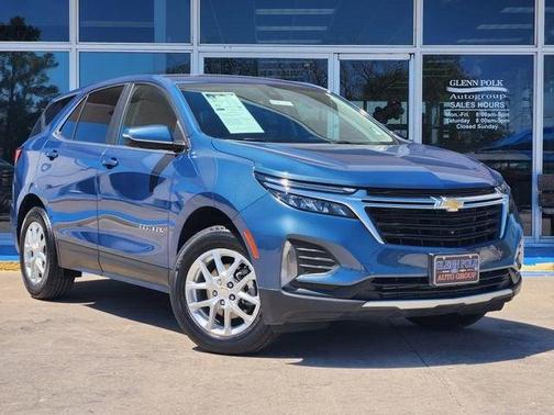 Lakeshore Blue Metallic 2024 Chevrolet Equinox 1LT