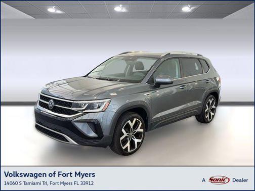 Gray 2023 Volkswagen Taos 1.5T SEL