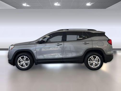 Satin Steel Metallic 2018 GMC Terrain SLE
