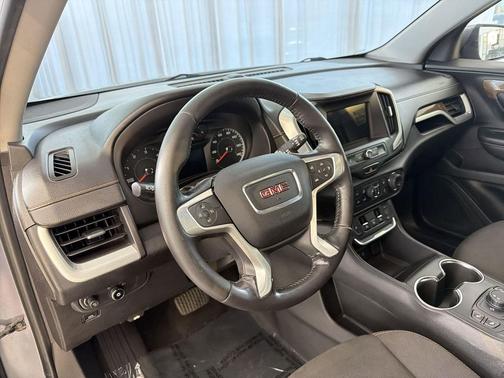 Satin Steel Metallic 2018 GMC Terrain SLE