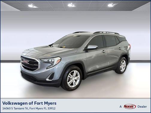 Satin Steel Metallic 2018 GMC Terrain SLE