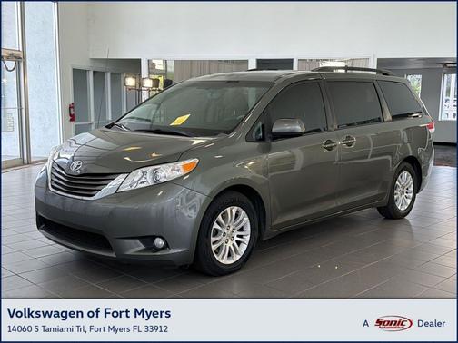 Predawn Gray Mica 2011 Toyota Sienna XLE