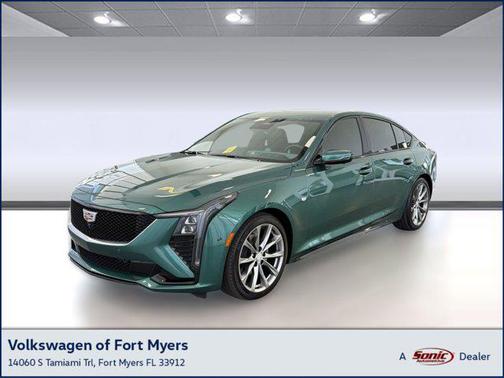 Typhoon Metallic 2025 Cadillac CT5 Sport