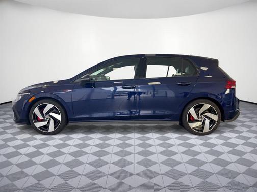 Atlantic Blue Metallic 2023 Volkswagen Golf GTI 2.0T SE DSG