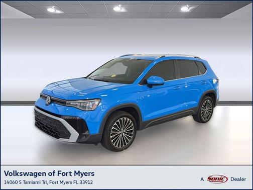 Blue 2025 Volkswagen Taos 1.5T SE