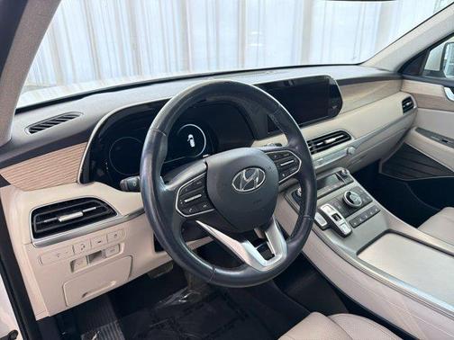 Hyper White 2021 Hyundai PALISADE Limited