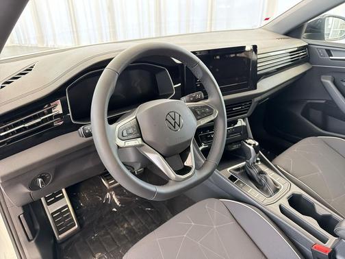 Pure White exterior 2026 Volkswagen Jetta 1.4T S