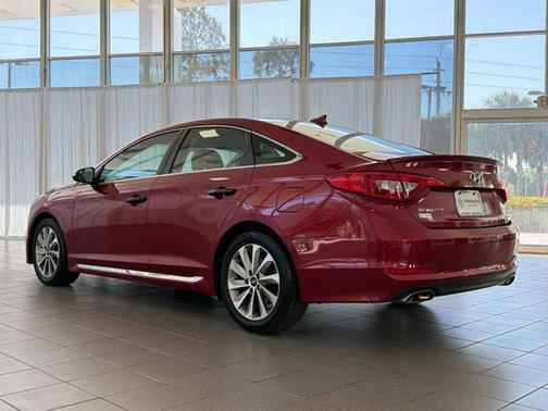 Venetian Red 2015 Hyundai SONATA Sport