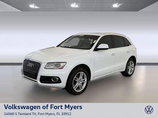 White 2017 Audi Q5 2.0T Premium Plus