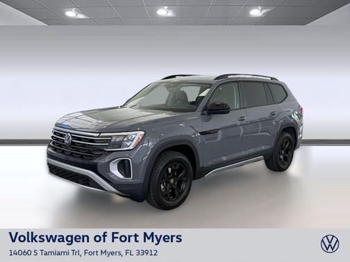pure gray 2026 Volkswagen Atlas 2.0T Peak Edition