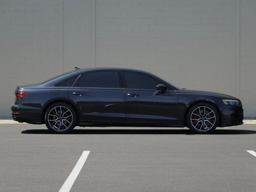 Moonlight Blue Metallic 2020 Audi A8 L 60