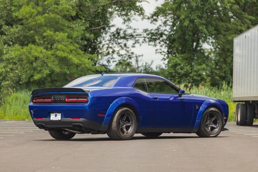 Blue 2021 Dodge Challenger SRT Super Stock
