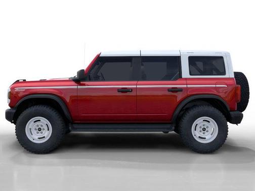 Ruby Red Metallic Tinted Clearcoat 2026 Ford Bronco Heritage Edition