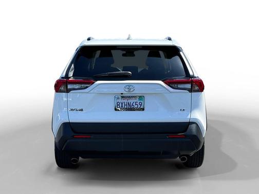Super White 2021 Toyota RAV4 LE