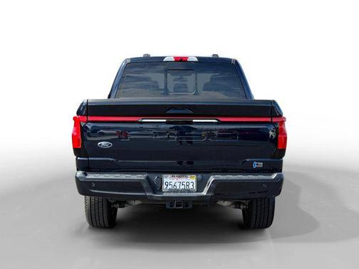 Antimatter Blue Metallic 2022 Ford F-150 Lightning LARIAT