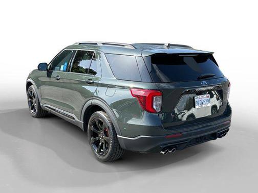 Forged Green Metallic 2023 Ford Explorer ST