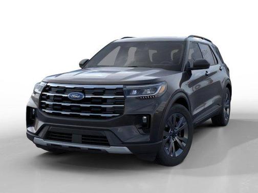 Agate Black Metallic 2026 Ford Explorer Active