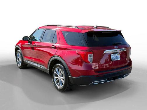 Rapid Red Metallic Tinted Clearcoat 2021 Ford Explorer XLT