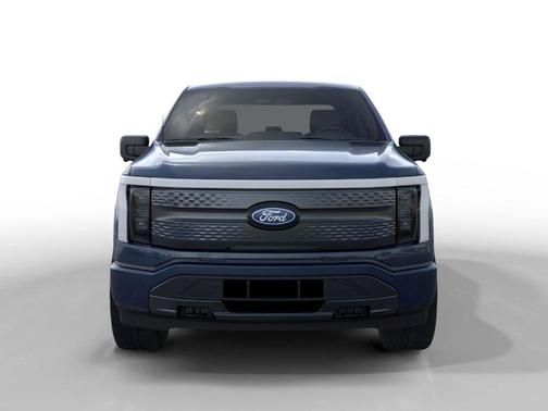 Antimatter Blue Metallic 2025 Ford F-150 Lightning Flash