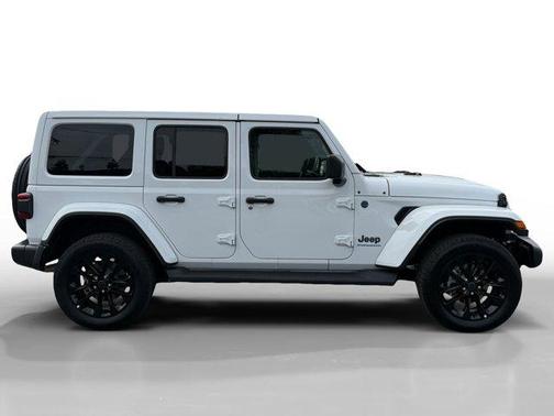 Bright White Clearcoat 2025 Jeep Wrangler 4xe Sahara