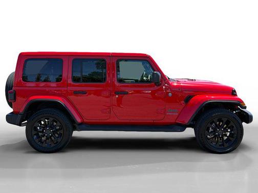 Firecracker Red Clearcoat 2025 Jeep Wrangler 4xe Sahara
