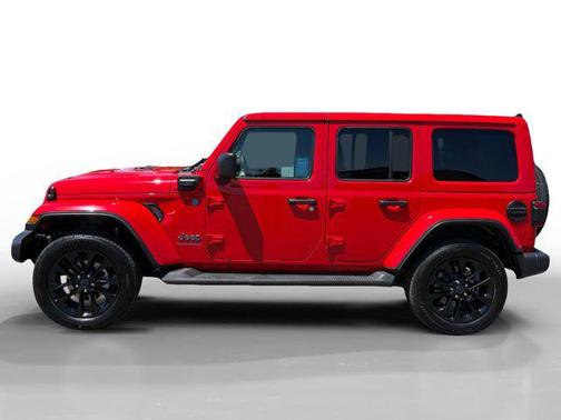 Firecracker Red Clearcoat 2025 Jeep Wrangler 4xe Sahara
