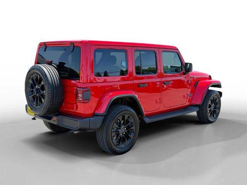 Firecracker Red Clearcoat 2025 Jeep Wrangler 4xe Sahara
