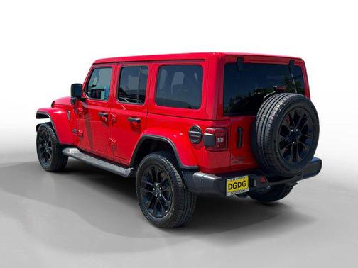 Firecracker Red Clearcoat 2025 Jeep Wrangler 4xe Sahara