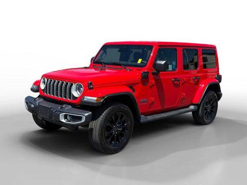 Firecracker Red Clearcoat 2025 Jeep Wrangler 4xe Sahara