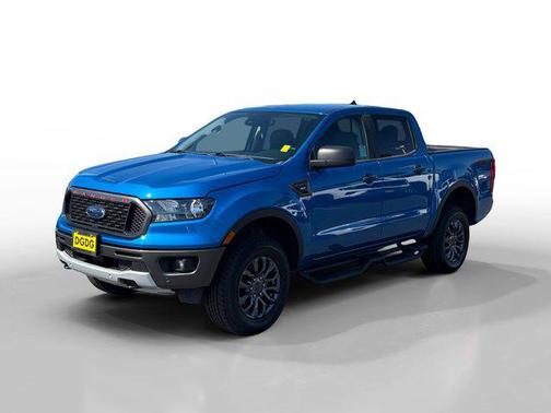Blue Metallic 2021 Ford Ranger XLT
