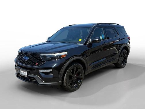Agate Black Metallic 2020 Ford Explorer ST