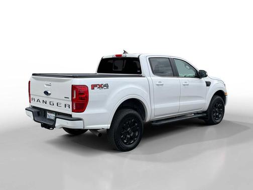 White Platinum Metallic Tri-Coat 2020 Ford Ranger LARIAT