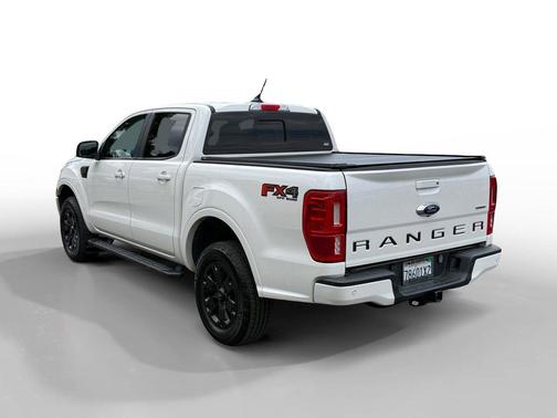 White Platinum Metallic Tri-Coat 2020 Ford Ranger LARIAT