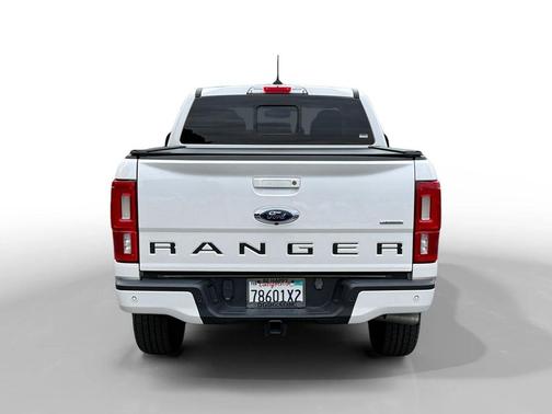 White Platinum Metallic Tri-Coat 2020 Ford Ranger LARIAT
