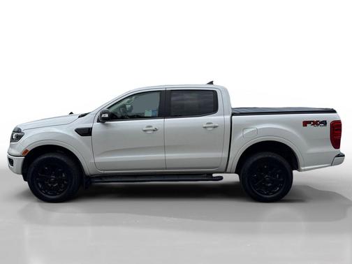 White Platinum Metallic Tri-Coat 2020 Ford Ranger LARIAT