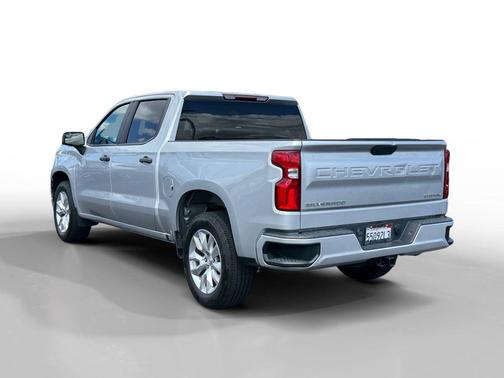 Silver Ice Metallic 2021 Chevrolet Silverado 1500 Custom