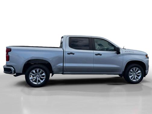 Silver Ice Metallic 2021 Chevrolet Silverado 1500 Custom