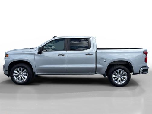 Silver Ice Metallic 2021 Chevrolet Silverado 1500 Custom