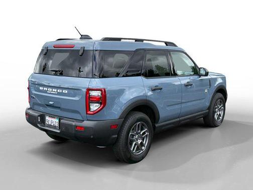 Azure Gray Metallic Tri-Coat 2025 Ford Bronco Sport Big Bend