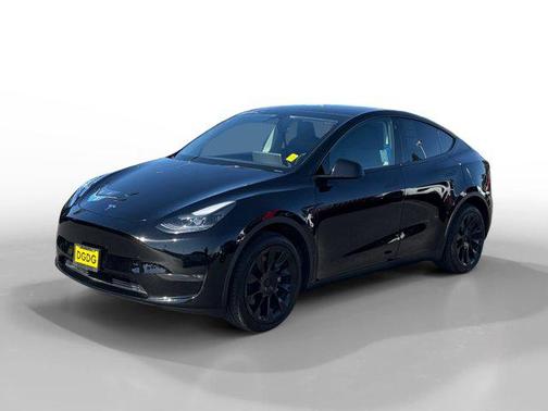 Solid Black 2023 Tesla Model Y Long Range Dual Motor All-Wheel Drive