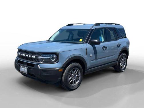 Azure Gray Metallic Tri-Coat 2025 Ford Bronco Sport Big Bend